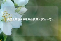 美国上周首次申领失业救济人数为22.9万人