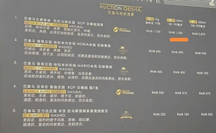 一杯高达1530元,广州一咖啡节“天价”咖啡惹争议 第1张 一杯高达1530元,广州一咖啡节“天价”咖啡惹争议 第1张