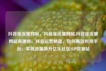 抖音涨流量网站，抖音涨流量网站,抖音涨流量网站有哪些，抖音运营秘籍，如何高效利用平台，实现流量飙升亿乐社区SUP货源站