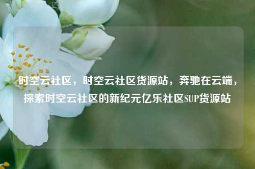 时空云社区	，时空云社区货源站，奔驰在云端，探索时空云社区的新纪元亿乐社区SUP货源站  第1张